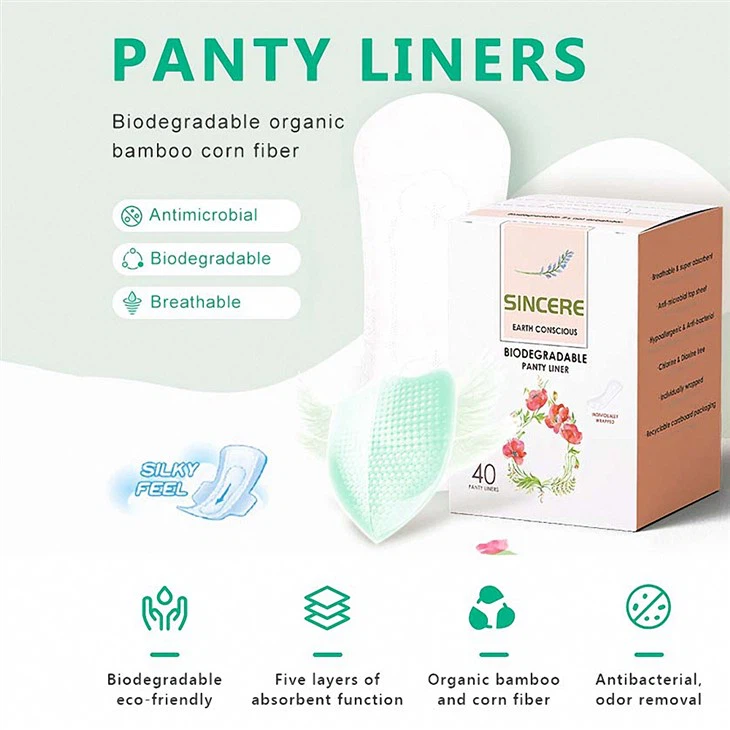 Compostable Women Panty Liners